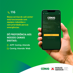 CEMIG Cláudio MG